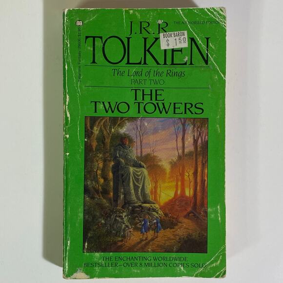 Lot of 8 J.R.R. TOLKIEN Vintage Books Lord of the Rings 1990s 1970s Mixed - Picture 3 of 16